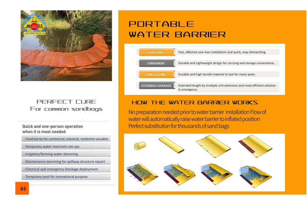 Water-Gate Flood Barrier