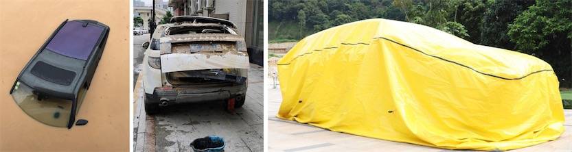 anti flood car cover
