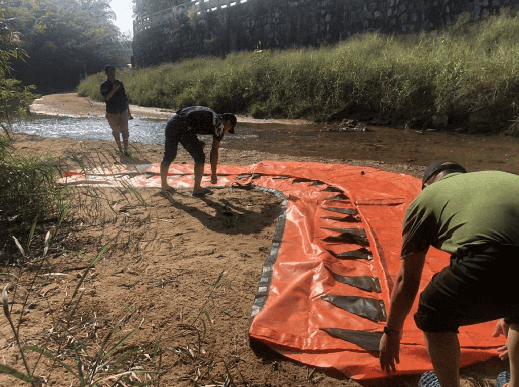 flood barrier
