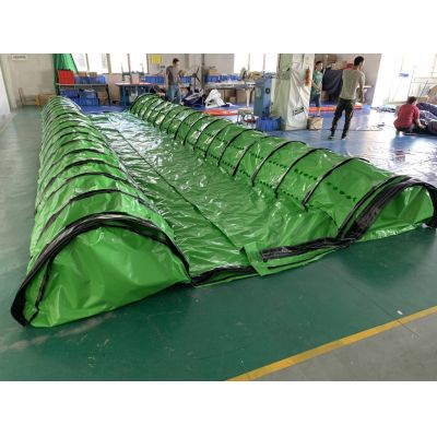 10mTube Barrier with Support Stands