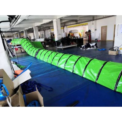 Adjustable Tube Barrier with Supports